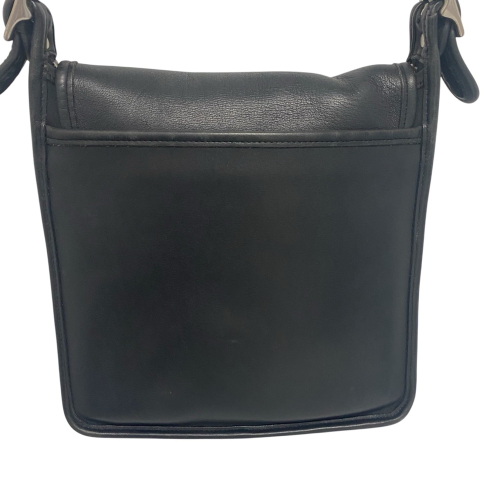 Coach Vintage Black Studio Flap Black Leather Crossbody - Excellent Condition - Picture 2 of 16